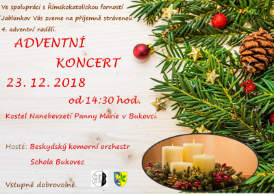 Adventní koncert v Bukovci