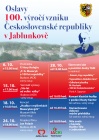Oslavy 100.výročí vzniku Československé republiky v Jablunkově