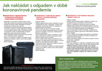 Jak nakládat s odpadem v době koronavirové pandemie