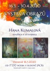 Výstava obrazů - Hana Kumalová