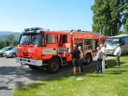 Projekt „Brenna Písečná – partnerství v činnostech“..  úspěšně pokračuje společnými cvičeními dobrovolných hasičů z obou partnerských obcí.