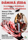 DÁMSKÁ JÍZDA 9. 3. 2024 v 16:00 hodin, Jablunkov, sál radnice